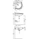 Раковина Simas Arcade AR884bi*1 1 отверстие под смеситель