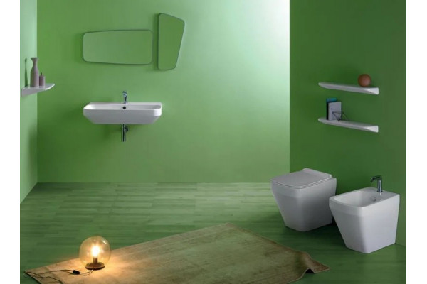 Биде напольное Simas Baden Baden BB04bi*1 цвет белый, прямоугольное