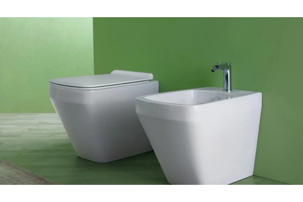 Биде напольное Simas Baden Baden BB04bi*1 цвет белый, прямоугольное