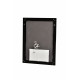 Зеркало Sintesi KANTO BLACK 60х80 с LED-подсветкой  в современном стиле