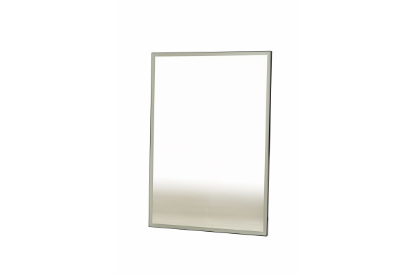 Зеркало Sintesi KANTO BLACK 70х100 с LED-подсветкой  в современном стиле