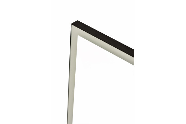 Зеркало Sintesi KANTO BLACK 70х100 с LED-подсветкой  в современном стиле