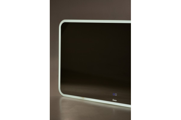 Зеркало Sintesi JANO 120х80 с LED-подсветкой, подогревом в современном стиле