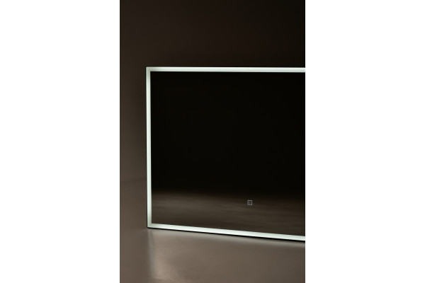 Зеркало Sintesi ARMADIO BLACK 80х60 с LED-подсветкой   в современном стиле