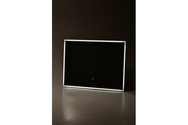 Зеркало Sintesi ARMADIO BLACK 80х60 с LED-подсветкой   в современном стиле