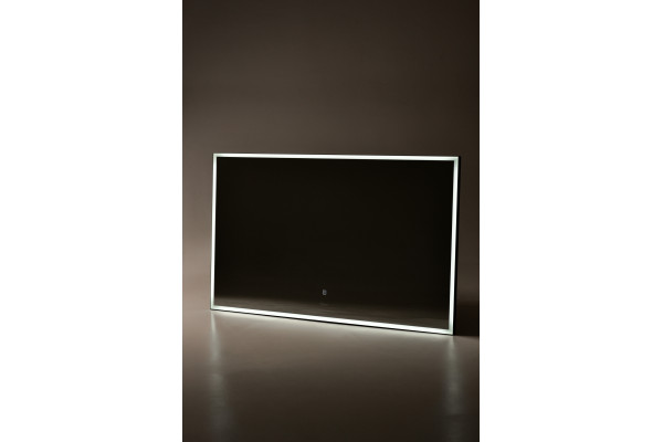 Зеркало Sintesi ARMADIO BLACK 120х70 с LED-подсветкой   в современном стиле
