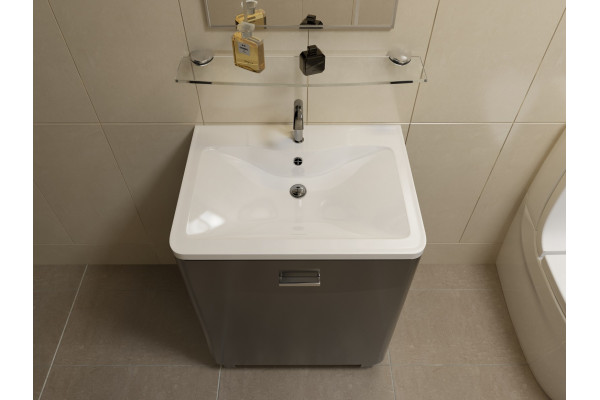 Раковина Stella Polar Adel 80 прямоугольная, цвет белый