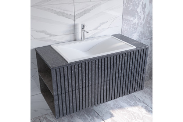 Раковина Stella Polar Pulsus 70 прямоугольная, цвет белый