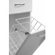 Комод Stella Polar Концепт 36 напольный, белый, с ящиками