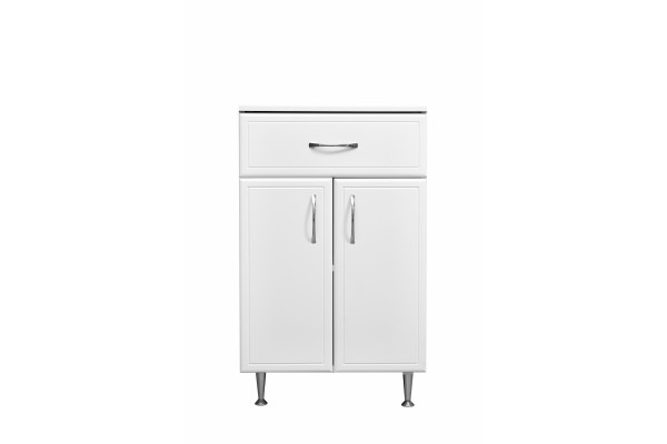 Комод Stella Polar Концепт 50 напольный, белый в современном стиле