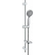 Душевой гарнитур Swedbe Harmony 5010 хром, штанга 70 см, шланг 175 см