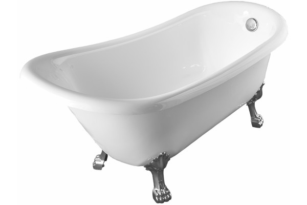 Акриловая ванна Swedbe Vita 8819CH овальная, отдельностоящая, объем 162 л.