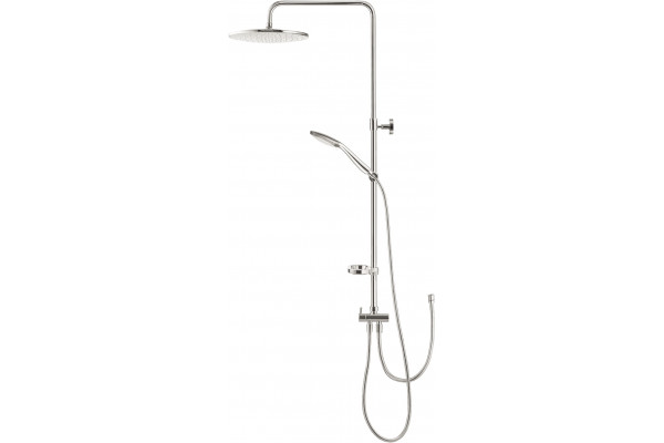 Душевая стойка Swedbe Calypso 5101 хром, штанга 117 см, шланг 150 см