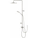 Душевая стойка Swedbe Calypso 5101 хром, штанга 117 см, шланг 150 см