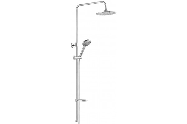Душевая стойка Swedbe Calypso 5074 хром, штанга 159 см, шланг металлический 150 см