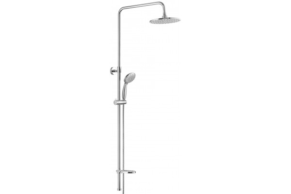 Душевая стойка Swedbe Calypso 5072 хром, штанга 159 см, шланг металлический 150 см