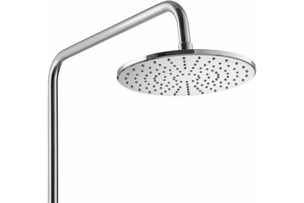 Душевая стойка Swedbe Calypso 5072 хром, штанга 159 см, шланг металлический 150 см
