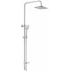 Душевая стойка Swedbe Calypso 5068 хром, штанга 159 см, шланг металлический 150 см