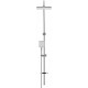 Душевая стойка Swedbe Calypso 5076 хром, штанга 159 см, шланг металлический 150 см
