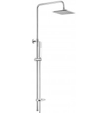 Душевая стойка Swedbe Calypso 5070 хром, штанга 159 см, шланг металлический 150 см