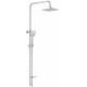 Душевая стойка Swedbe Calypso 5064 хром, штанга 159 см, шланг металлический 150 см