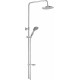 Душевая стойка Swedbe Calypso 5058 хром, штанга 158.8 см, шланг металлический 150 см
