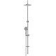 Душевая стойка Swedbe Calypso 5058 хром, штанга 158.8 см, шланг металлический 150 см