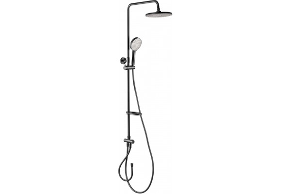 Душевая стойка Swedbe Harmony 5102B цвет черный, штанга 113.8 см, шланг пластиковый 175 см