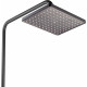 Душевая стойка Swedbe Hermes 5105B цвет черный, штанга 113.8 см, шланг пластиковый 175 см