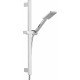 Душевой гарнитур Swedbe Calypso 5085 хром, штанга 60.4 см, шланг металлический 175 см