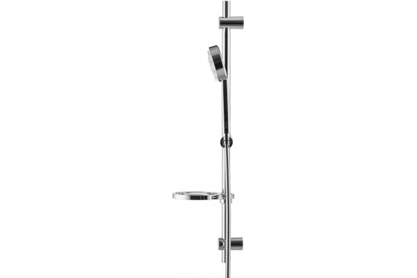 Душевой гарнитур Swedbe Calypso 5080 хром, штанга 75 см, шланг металлический 175 см