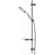 Душевой гарнитур Swedbe Calypso 5079 хром штанга 75 см, шланг металлический 175 см