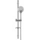 Душевой гарнитур Swedbe Calypso 5083 хром, штанга 75 см, шланг металлический 175 см