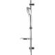 Душевой гарнитур Swedbe Calypso 5078 хром, штанга 75 см, шланг металлический 175 см