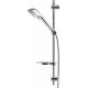 Душевой гарнитур Swedbe Calypso 5078 хром, штанга 75 см, шланг металлический 175 см