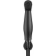 Гигиенический душ Swedbe Calypso 5023B черный матовый штанга 13.5 см, шланг пластиковый 120 см
