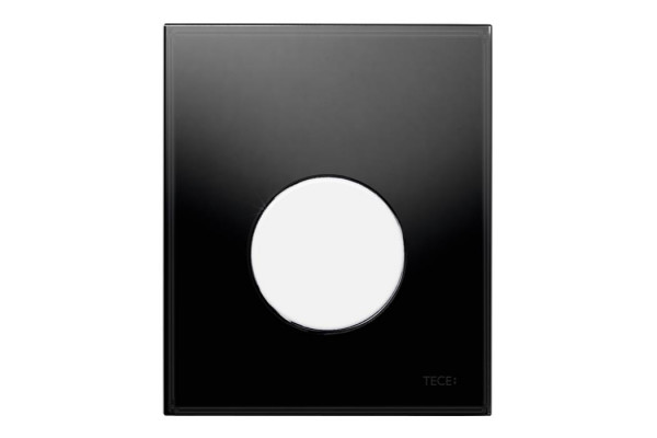 TECEloop Urinal  стекло черное клав. белая. 9242654