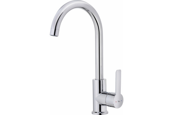 Смеситель TEKA Petra 819156210 для кухонной мойки однорычажный, хром