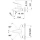 Смеситель TEKA Alcudia 461216200 для ванны с душем, однорычажный, хром