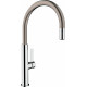 Смеситель TEKA Kitchen FOT 995 TITANIUM для кухонной мойки однорычажный, высота излива 24.3 см