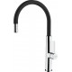 Смеситель TEKA Kitchen FOT 995 BLACK для кухонной мойки однорычажный, высота излива 24.3 см