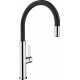 Смеситель TEKA Kitchen FOT 995 BLACK для кухонной мойки однорычажный, высота излива 24.3 см
