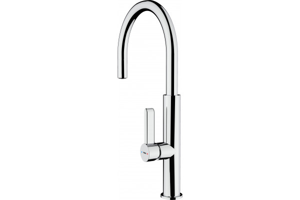 Смеситель TEKA Kitchen FOT 995 CHROME для кухонной мойки однорычажный, хром