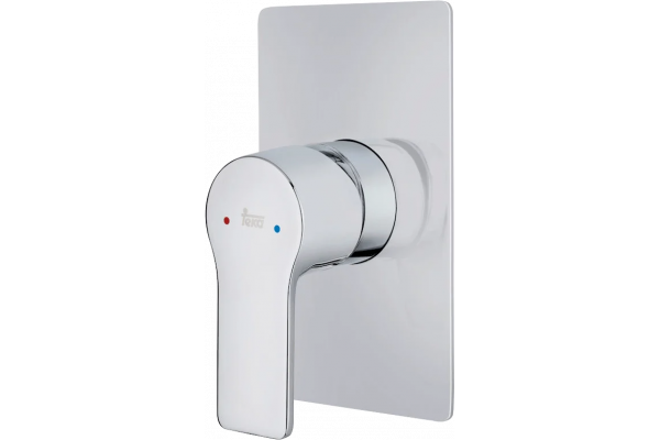 Смеситель для душа TEKA Manacor 842411200 С ВНУТРЕННЕЙ ЧАСТЬЮ однорычажный, хром