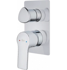 Смеситель для душа TEKA Manacor 841711200 С ВНУТРЕННЕЙ ЧАСТЬЮ однорычажный, хром
