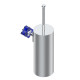 THG PETALE DE CRISTAL BLEU Ёршик для унитаза подвесной цвет хром U6B-A02-4720C