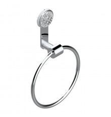 THG HIRONDELLES PLATINUM STAMPED Полотенцедержатель-кольцо цвет хром