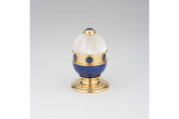 THG CHEVERNY LAPIS LAZULI Вентиль смесителя для раковины вставки лазурит цвет полированное золото A1T-F01-35
