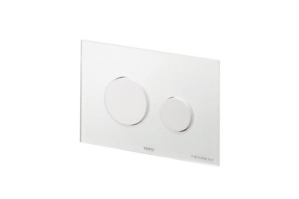 TOTO NEOREST Клавиша смыва 220x5x150 подходит для встроенных бачков ТЕСЕ цвет: белый E00003T