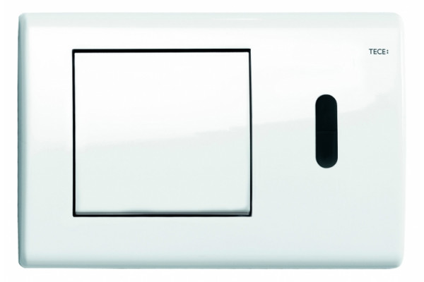 Кнопка смыва Tece Planus 6 V-Batterie белая